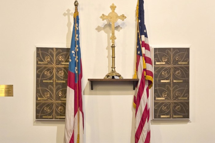 Calvary flags