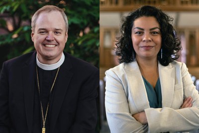 Presiding Bishop Sean Rowe and House of Deputies President Julia Ayala Harris
