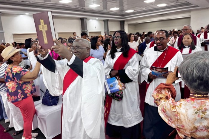 House of Bishops Juan Dolio Dominican Republic worship gospel procession Episcopal Church