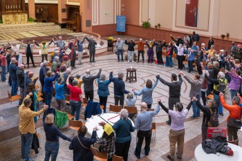 Episcopal Cathedral Church of St. Paul Boston Massachusetts interfaith prayer service vigil No Kings October 2025