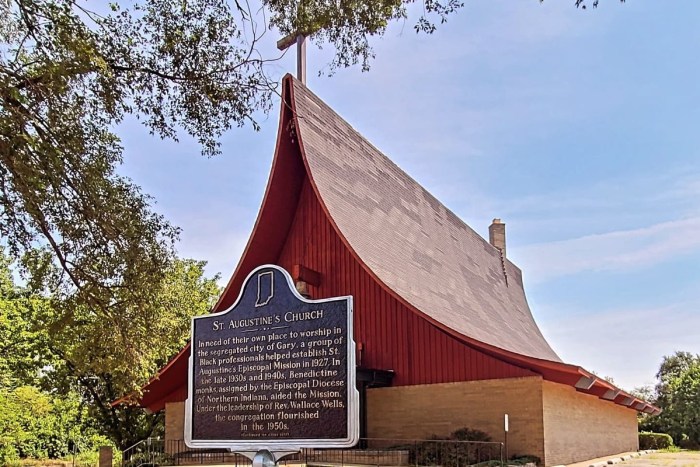 St. Augustine’s Episcopal Church Gary Indiana historical marker