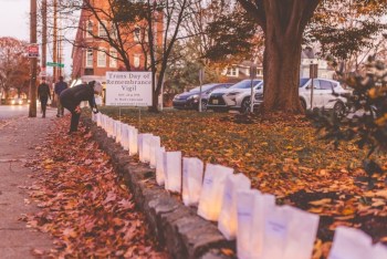 Transgender Day of Remembrance 2024 St. Mark’s Episcopal Church Louisville Kentucky fundraiser vigil luminaries